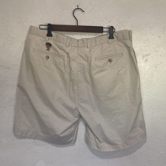 Mens Peter Millar Size 38 Tan Khaki‎ Shorts Inseam 8” - Picture 2 of 6